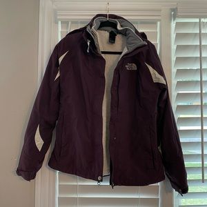 THE NORTH FACE PLUM BILAYER WINTER COAT